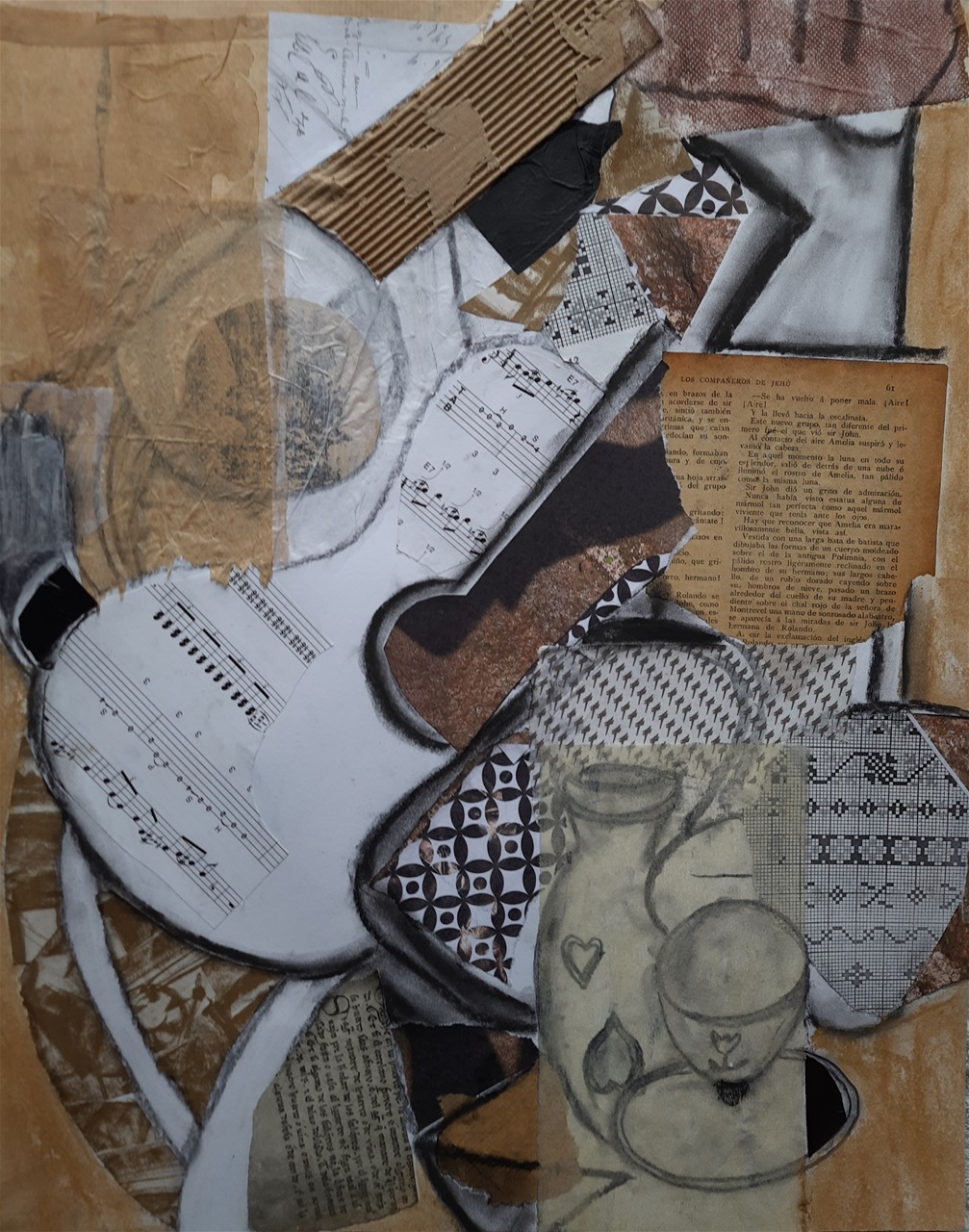 Still life with Guitar,
